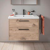 DURAVIT D-Code 2.0 Waschtischunterbau 784 mm Eiche Marmor mit Soft-Close