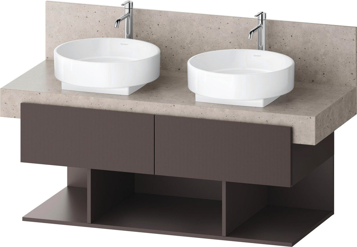 Duravit Balcoon Konsolenwaschtischunterbau 1200 mm mit 2 Schubkästen und Push-Open