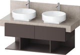 Duravit Balcoon Konsolenwaschtischunterbau 1200 mm mit 2 Schubkästen und Push-Open