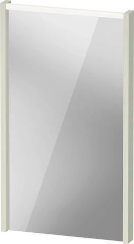 DURAVIT D-Code 2.0 Spiegel 400x700 mm mit LED-Beleuchtung, Basalt Matt