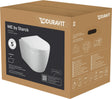 DURAVIT ME by Starck Wand-WC-Set 480 mm weiß, rimless, mit WC-Sitz & DuraShield