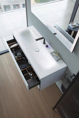 DURAVIT Starck T Handtuchring Chrom 210 mm – Schwenkbar, Verdeckte Befestigung, Rostfreier Stahl