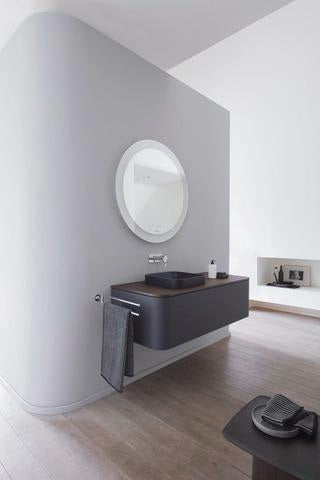 DURAVIT C.1 Einhebel-Waschtischmischer Unterputz 174 mm Schwarz Matt ohne Zugstange