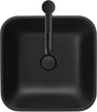 DURAVIT C.1 Einhebel-Waschtischmischer L ohne Zugstange, Schwarz Matt, 136 mm Ausladung