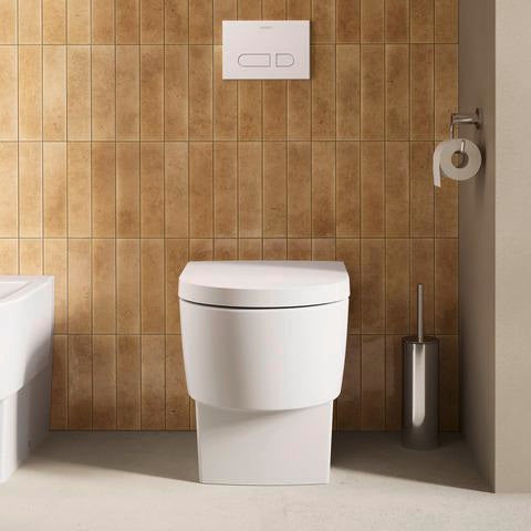 DURAVIT Balcoon Stand-WC spülrandlos 370x540mm weiß Hochglanz inkl. Befestigung