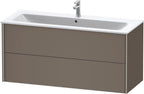 flannel grey seidenmatt / Mitteldichte Faserplatte (MDF) / 2Schubk.,champ.matt/flan.grey