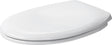 DURAVIT WC-Sitz Universal ohne Absenkautomatik, Edelstahl-Scharniere, Weiß