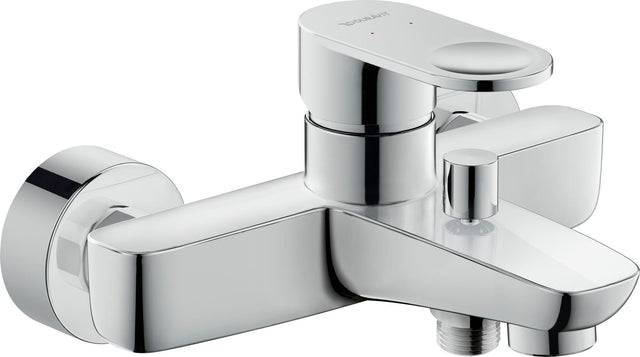 DURAVIT B.3 Einhebel-Wannenmischer Aufputz – Chrom, Keramikmischsystem, 147 mm Ausladung