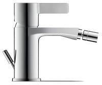 Duravit D-Neo Einhebel-Bidetmischer Chrom mit Zugstangen-Ablaufgarnitur, 125 mm Ausladung