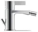 Duravit D-Neo Einhebel-Bidetmischer Chrom mit Zugstangen-Ablaufgarnitur, 125 mm Ausladung