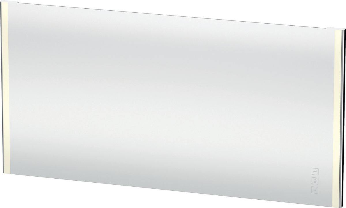 DURAVIT XSquare XS7011 Wandspiegel 600x800 mm mit Licht, Heizung & berührungsloser Bedienung