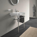 DURAVIT Spiegel Happy D.2 700x700 mm mit Beleuchtung, Spiegelheizung und berührungslosem Bedienfeld