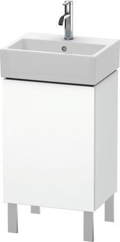 DURAVIT L-Cube Waschtischunterbau 593x434x341 mm, amerikanisch nussbaum, Anschlag links, für Vero Air