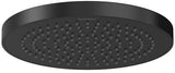 Duravit Kopfbrause D200mm Schwarz Matt – Rund, Winkelverstellbar, Antikalk, Decken-/Wandmontage