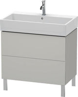 Duravit L-Cube Waschtischunterbau 784 mm Amerikanisch Nussbaum für Vero Air