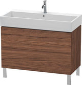 Duravit L-Cube Waschtischunterbau 984 mm Amerikanisch Nussbaum mit Tip-On-Technik
