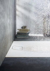 DURAVIT Stonetto Duschwanne 900x900mm Mineralguss weiß matt – rutschhemmend & bodenbündig