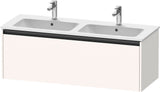 Duravit Waschtischunterbau Ketho.2 wandhängend 1280 mm betongrau matt mit 1 Auszug