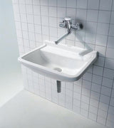 DURAVIT Waschtisch Starck 3 Med 500 mm ohne Überlauf, mit Hahnlochbank, weiß