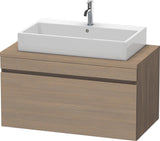 Duravit DuraStyle Konsolenunterschrank 1000 mm Eiche Terra/Weiß Matt mit 1 Auszug