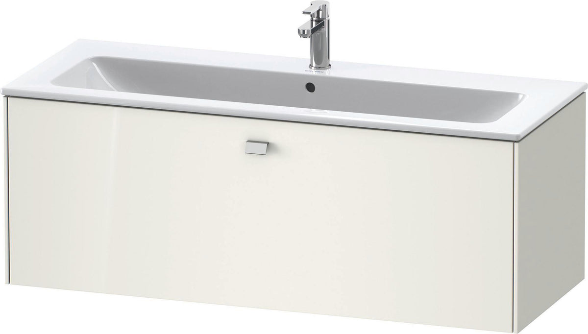 Duravit Brioso Waschtischunterbau 620 mm betongrau matt mit 1 Auszug und Soft-Close