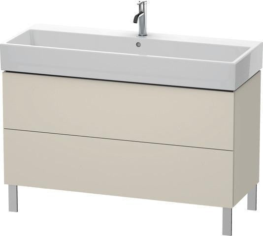 Duravit L-Cube Waschtischunterbau 1184 mm amerikanisch Nussbaum für Vero Air