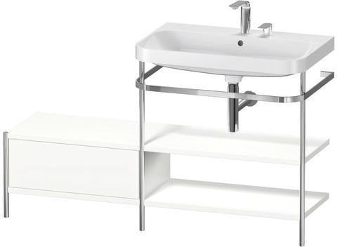 Duravit Waschtischunterbau Happy D.2 Plus 1400x490 mm Metallkonsole supermatt
