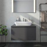 Duravit D-Neo Aufsatzbecken 400x400mm Weiß mit HygieneGlaze – Quadratisches Design