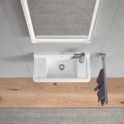 DURAVIT L-Cube Lichtspiegel 450 mm mit Sensorschalter und Dimmfunktion, Graphit Matt