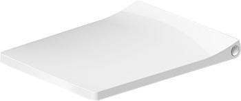 DURAVIT WC-Sitz Design Classics Viu Weiß mit Edelstahl-Scharnieren, ohne Absenkautomatik