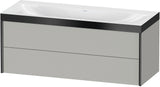 DURAVIT XViu c-bonded Waschtischunterbauset 1200 mm wandhängend mit 2 Schubkästen