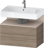 eiche terra / Nische taupe supermatt / Eiche