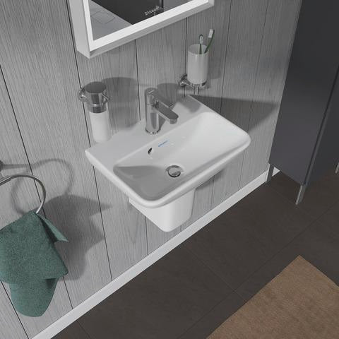 DURAVIT B.2 Einhebel-Waschtischmischer S mit Zugstange, Chrom – Keramikmischsystem, 100,5 mm Ausladung