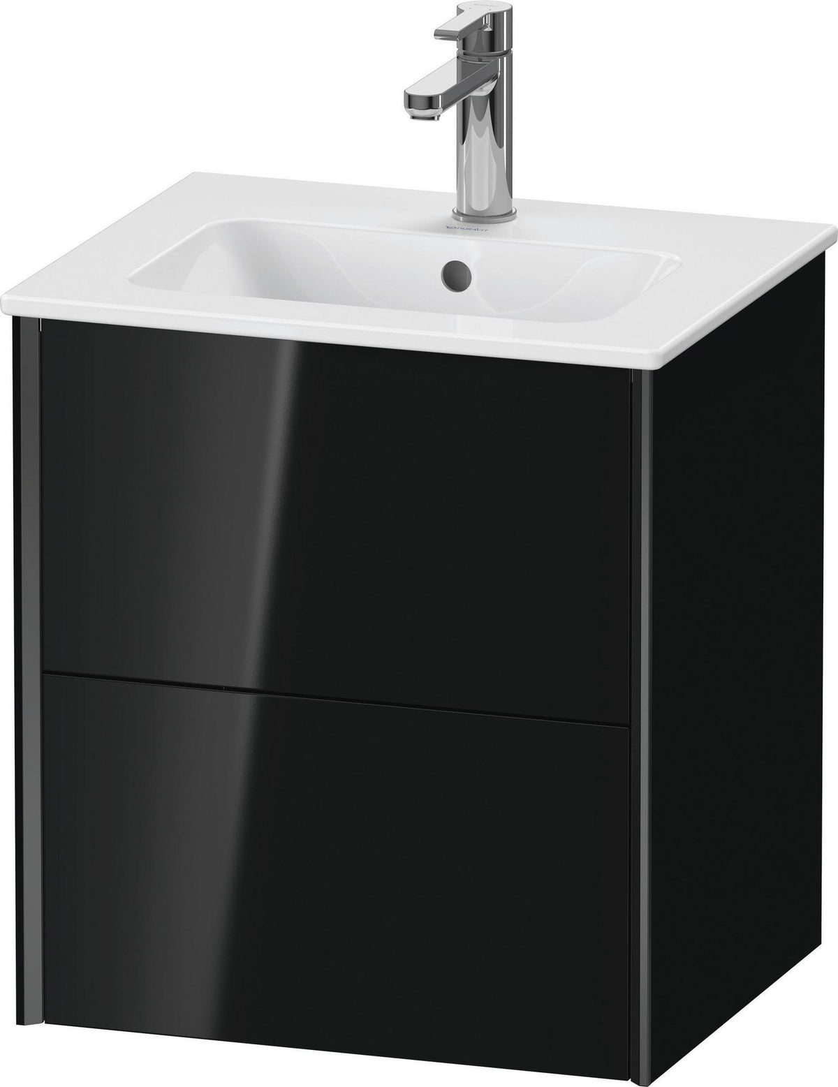 DURAVIT XViu Waschtischunterbau wandhängend 510 mm mit 2 Schubkästen und Tip-on Technik