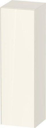 Duravit White Tulip Halbhochschrank 1320 mm, 1 Tür, Nussbaum/Taupe, Soft-Close, von Philippe Starck