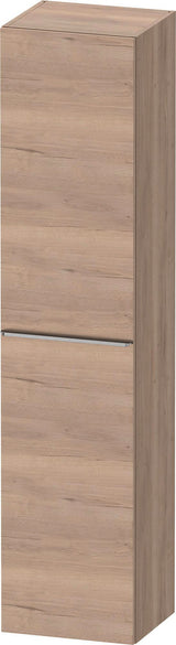DURAVIT D-Neo Hochschrank 400x360x1760 mm, 1 Tür links, Eiche Schwarz – Matt, Soft-Close