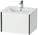 Duravit Waschtischunterbau XVIU 610 mm weiß matt mit Tip-On-Technik für ME by Starck