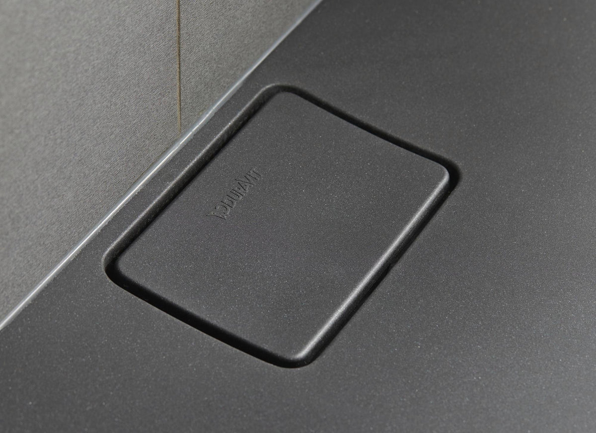 DURAVIT Stonetto Duschwanne 1400x800x50 mm Mineralguss Weiß Matt – Bodenbündig & Rutschhemmend