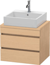 DURAVIT DuraStyle Konsolenunterschrank 600 mm betongrau matt mit 2 Schubkästen und Soft-Close