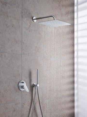 DURAVIT Wandanschlussbogen 55x102 mm rund in Gold poliert – Brausen und Zubehör