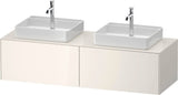 Duravit White Tulip Waschtischunterbau 1600 mm von Philippe Starck – wandhängend, mit Tip-On-Technik und LED-Innenbeleuchtung