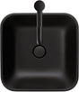 Duravit DU Design Siphon Schwarz Matt – Flaschensiphon Universal mit Rosette