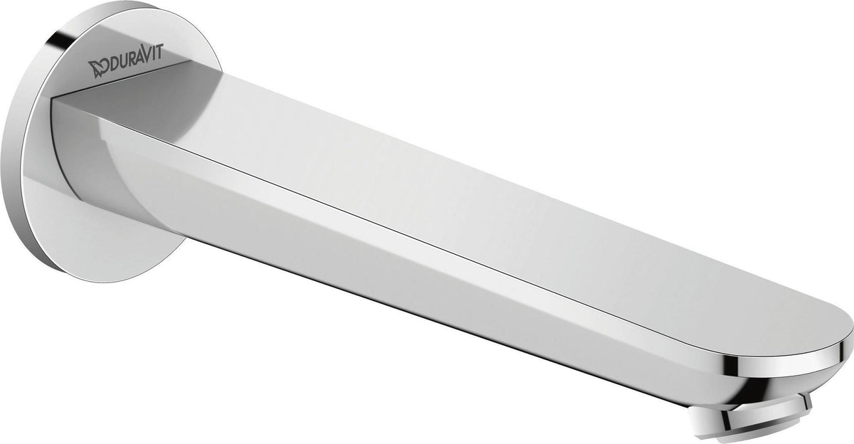 DURAVIT Wave Wanneneinlauf Rosette Rund 202mm Gold Poliert – Wandmontage