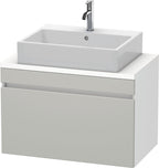 betongrau matt / weiß matt / grau