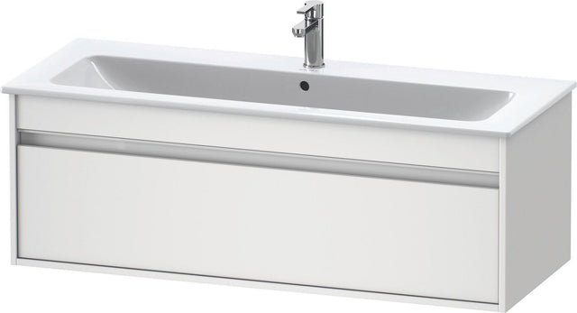 DURAVIT Ketho Waschtischunterbau 1200 mm Weiß Matt mit 1 Auszug und Soft-Close