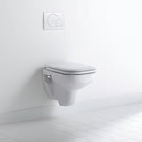 DURAVIT D-Code Wand-WC Compact 480 mm Tiefspüler weiß – Wandhängend
