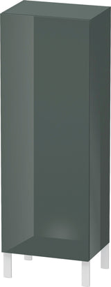 DURAVIT L-Cube Halbhochschrank 363x500x1320 mm, 1 Tür links, amerikanisch nussbaum