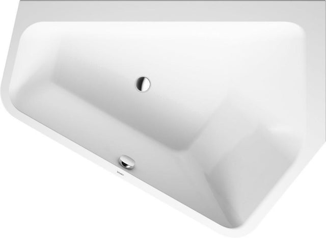 DURAVIT Paiova 5 Eckbadewanne 1770x1300 mm Einbau rechts, weiß, 2 Rückenschrägen, 205 l