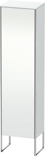 Duravit XSquare Hochschrank 2016x500x356 mm, bodenstehend, weiß matt, Türanschlag rechts