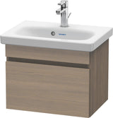 DURAVIT DuraStyle Waschtischunterbau wandhängend Eiche Terra Weiß Matt 500 mm